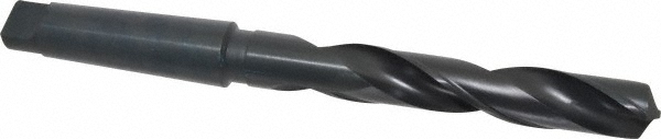 Taper Shank Drill Bit: 1-37/64" Dia, 5MT, 118 ° Point, High Speed Steel