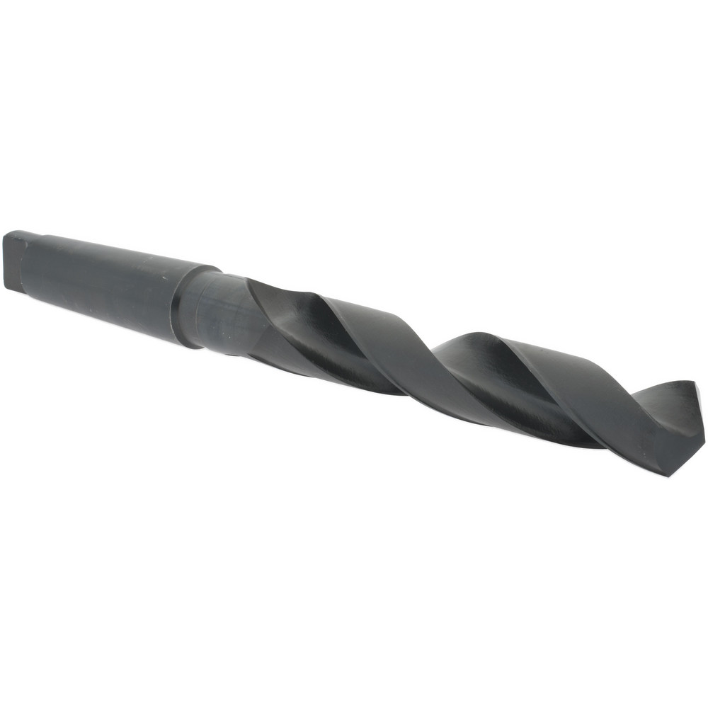 Taper Shank Drill Bit: 1-5/8" Dia, 5MT, 118 ° Point, High Speed Steel