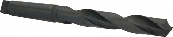 Taper Shank Drill Bit: 1-45/64" Dia, 5MT, 118 ° Point, High Speed Steel