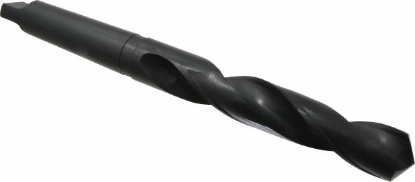 Taper Shank Drill Bit: 1-13/16" Dia, 5MT, 118 ° Point, High Speed Steel