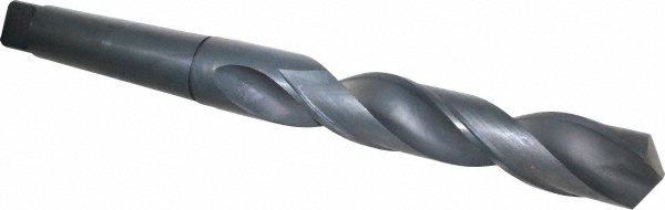 Taper Shank Drill Bit: 1-57/64" Dia, 5MT, 118 ° Point, High Speed Steel