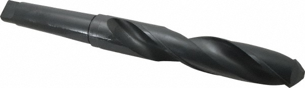 Taper Shank Drill Bit: 2-1/32" Dia, 5MT, 118 ° Point, High Speed Steel