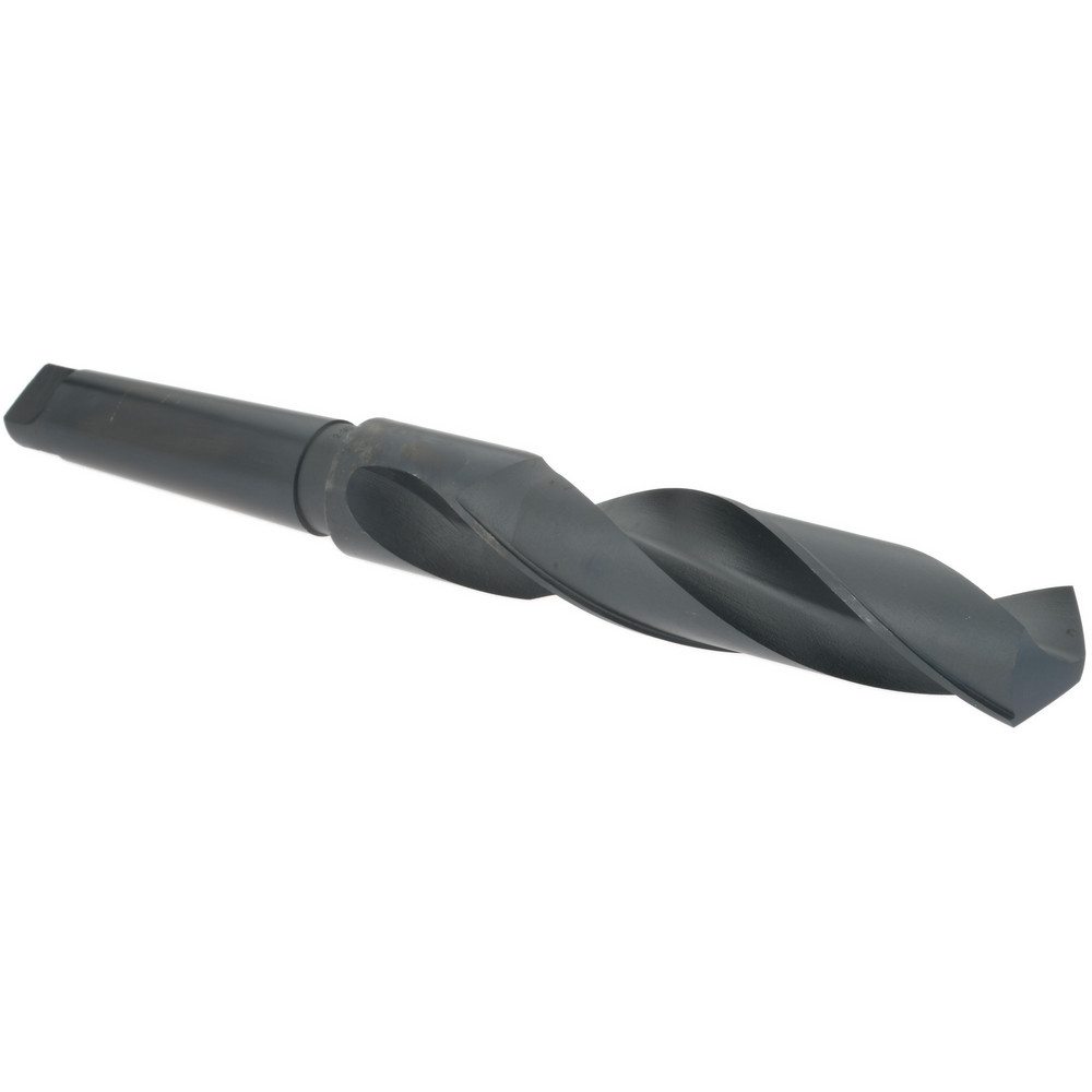 Taper Shank Drill Bit: 2-3/32" Dia, 5MT, 118 ° Point, High Speed Steel