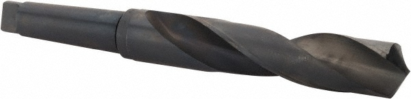 Taper Shank Drill Bit: 2-1/8" Dia, 5MT, 118 ° Point, High Speed Steel