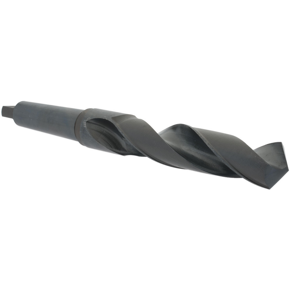 Taper Shank Drill Bit: 2-5/32" Dia, 5MT, 118 ° Point, High Speed Steel