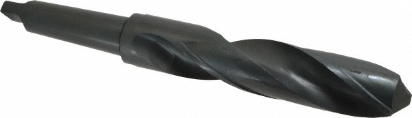 Taper Shank Drill Bit: 2-11/32" Dia, 5MT, 118 ° Point, High Speed Steel