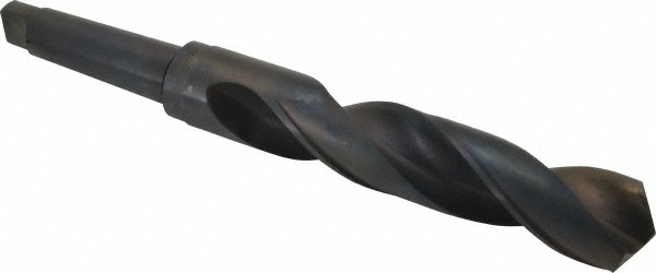 Taper Shank Drill Bit: 2-13/32" Dia, 5MT, 118 ° Point, High Speed Steel