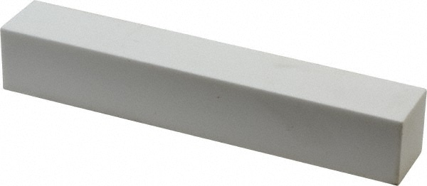 Square Polishing Stone: Aluminum Oxide, 6" OAL