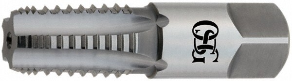 1-1/4 - 11-1/2 NPTF, 5 Flutes, TiCN Coated, High Speed Steel, Interrupted Thread Pipe Tap
