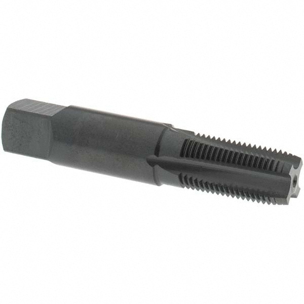 OSG 1332601 Standard Pipe Tap: 1/8-27, NPSF, Plug, 4 Flutes, High Speed Steel, Oxide Finish Image