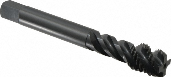 OSG 2293201 Spiral Flute Tap: M18 x 2.50, Metric Coarse, 4 Flute, Modified Bottoming, 6H Class of Fit, Vanadium High Speed Steel, Oxide Finish Image