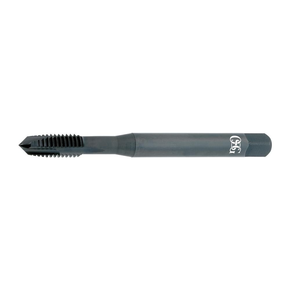 Spiral Point Tap: 3/4-16 UNF, 3 Flutes, Plug, 2B Class of Fit, Vanadium High Speed Steel, Oxide Coated