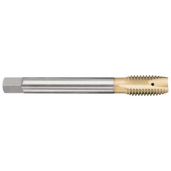 OSG 2693405 Spiral Point Tap: M20 x 1.5, Metric Fine, 3 Flutes, Plug, 6H, Vanadium High Speed Steel, TiN Finish Image