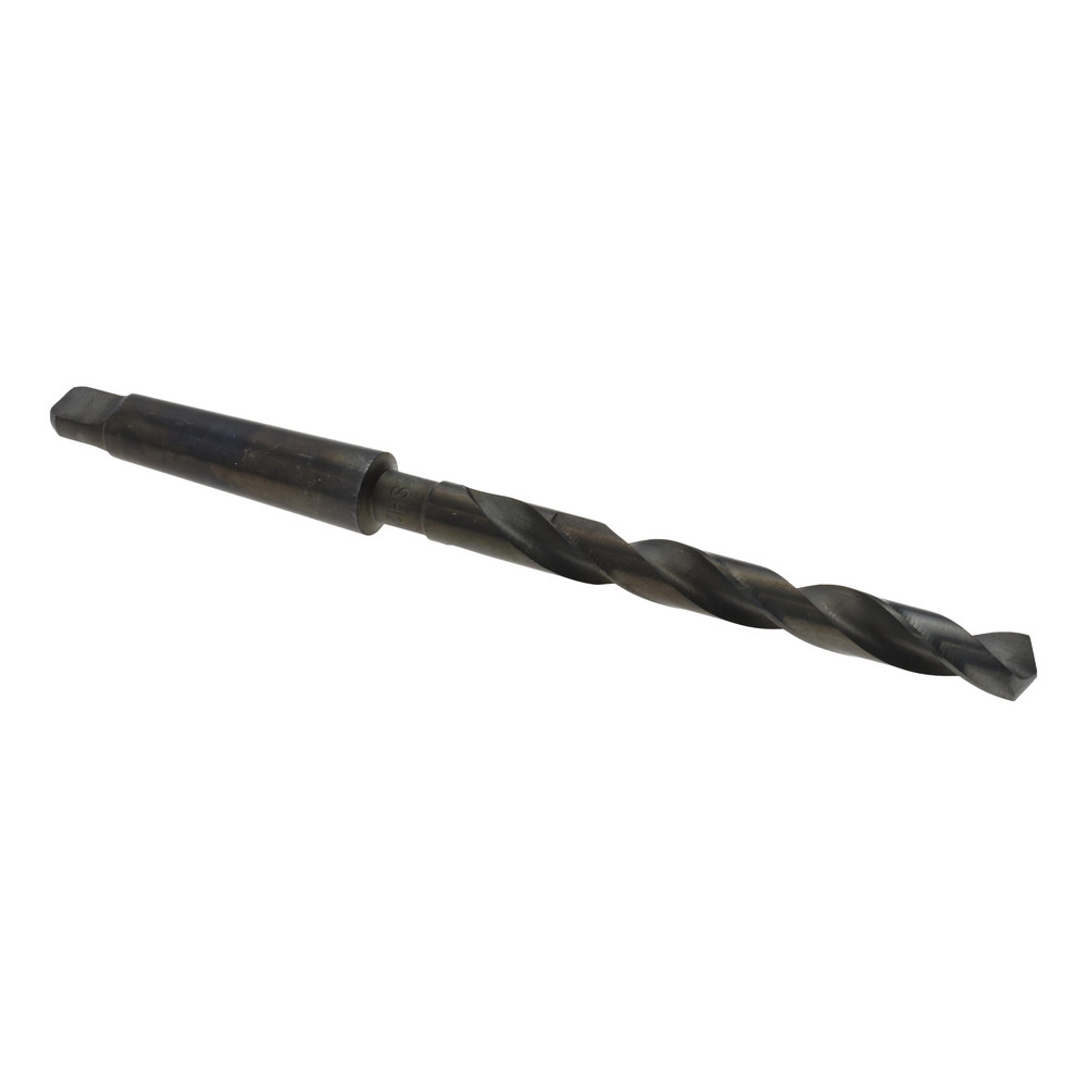 Taper Shank Drill Bit: 13 mm Dia, 1MT, 118 ° Point, High Speed Steel
