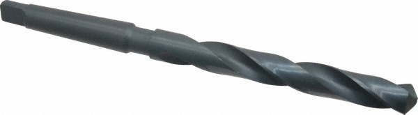 Taper Shank Drill Bit: 18 mm Dia, 2MT, 118 ° Point, High Speed Steel