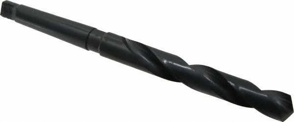 Taper Shank Drill Bit: 19.25 mm Dia, 2MT, 118 ° Point, High Speed Steel