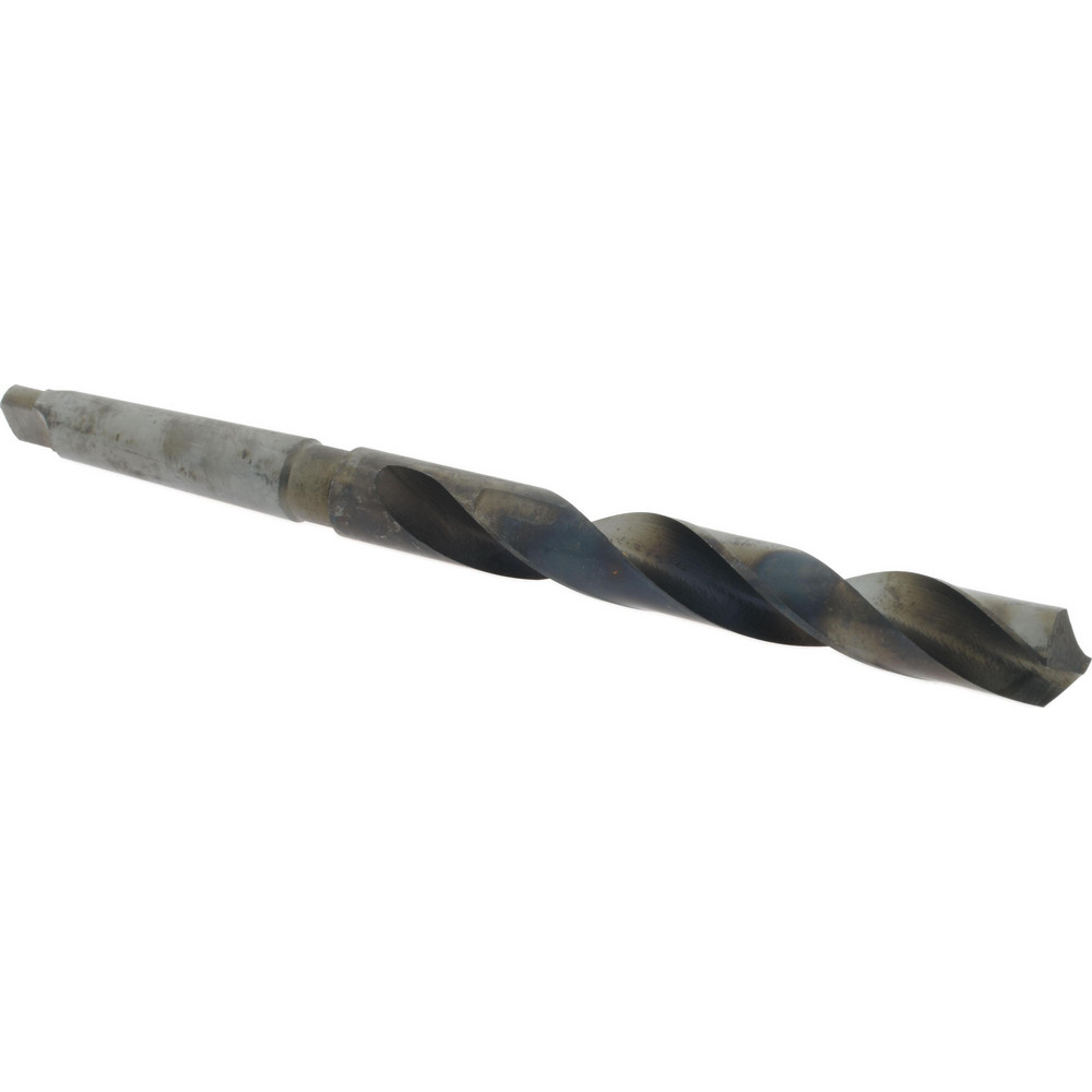 Taper Shank Drill Bit: 19.5 mm Dia, 2MT, 118 ° Point, High Speed Steel