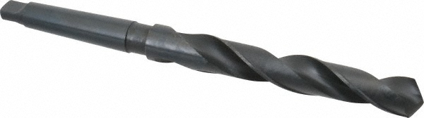 Taper Shank Drill Bit: 20.5 mm Dia, 2MT, 118 ° Point, High Speed Steel