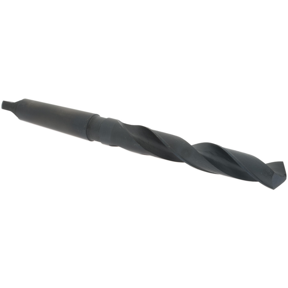 Taper Shank Drill Bit: 23.5 mm Dia, 3MT, 118 ° Point, High Speed Steel