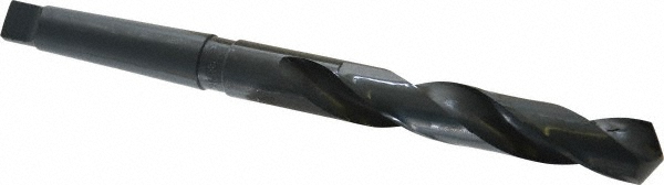 Taper Shank Drill Bit: 24.5 mm Dia, 3MT, 118 ° Point, High Speed Steel