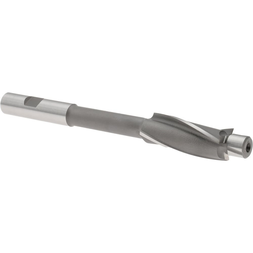 Solid Pilot Counterbore: 18 mm Dia, 11 mm Pilot, 3 Flutes