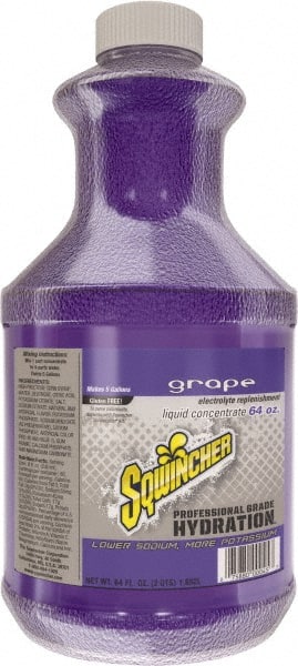 Activity Drink: 64 oz, Bottle, Grape, Liquid Concentrate, Yields 5 gal