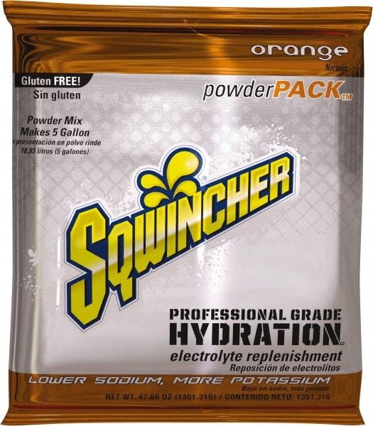 Sqwincher 159016404 47.66 oz Pack Orange Activity Drink 