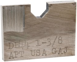 APT DB44 1-3/8 Inch Diameter, 3/16 Inch Thick, High Speed Steel Auxiliary Pilot Blade 