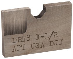 1-1/2 Inch Diameter, 3/16 Inch Thick, High Speed Steel Auxiliary Pilot Blade
