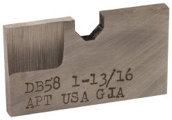 1-13/16 Inch Diameter, 3/16 Inch Thick, High Speed Steel Auxiliary Pilot Blade