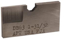 APT DB63 1-31/32 Inch Diameter, 3/16 Inch Thick, High Speed Steel Auxiliary Pilot Blade 