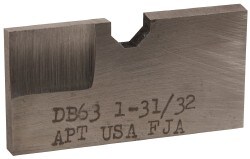 1-31/32 Inch Diameter, 3/16 Inch Thick, High Speed Steel Auxiliary Pilot Blade