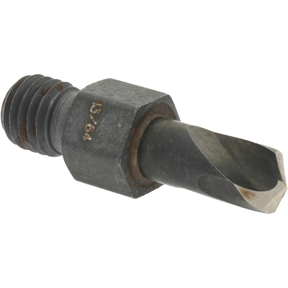 Hertel Threaded Shank Drill Bit 13/64" Dia, 135 ° Point, 1/428
