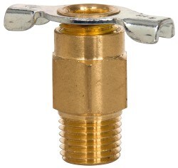 Steel Internal Seat Drain Cock & Shutoff Valve