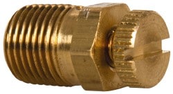 Steel Air Vent Drain Cock & Shutoff Valve