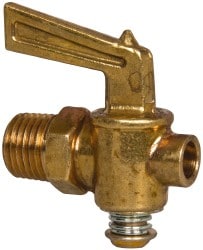 Steel Ground Plug Drain Drain Cock & Shutoff Valve