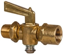 Steel Pipe Fitting Drain Cock & Shutoff Valve