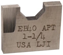 APT EB40 1-1/4 Inch Diameter, 1/4 Inch Thick, High Speed Steel Auxiliary Pilot Blade 