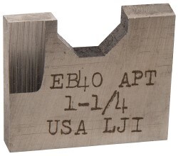 1-1/4 Inch Diameter, 1/4 Inch Thick, High Speed Steel Auxiliary Pilot Blade