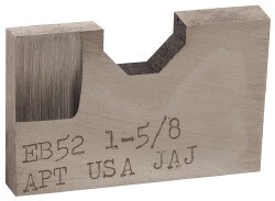 1-5/8 Inch Diameter, 1/4 Inch Thick, High Speed Steel Auxiliary Pilot Blade