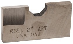 2 Inch Diameter, 1/4 Inch Thick, High Speed Steel Auxiliary Pilot Blade