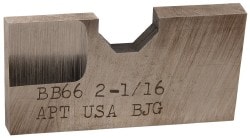 APT EB66 2-1/16 Inch Diameter, 1/4 Inch Thick, High Speed Steel Auxiliary Pilot Blade Image