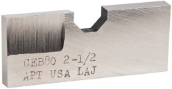 1-13/16 Inch Diameter, 1/4 Inch Thick, High Speed Steel Auxiliary Pilot Blade