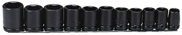 PROTO J74102 Impact Standard Socket Set: 11 Pc Image