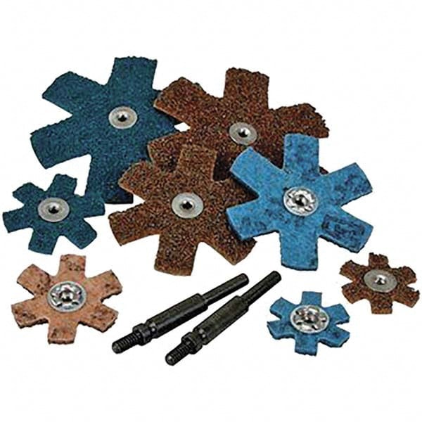 1-1/2" Diam Nonwoven Sanding Star