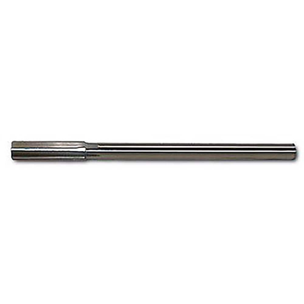 Chucking Reamer: 0.3375" Dia, 6" OAL, 1-1/2" Flute Length, Straight Flute, Straight Shank, High Speed Steel