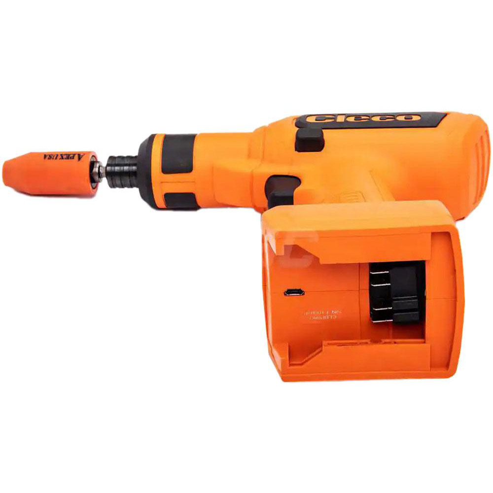 Cleco - CellClutch Cordless Pistol Grip Screwdriver, 700 RPM, 2.4-8.8 ...