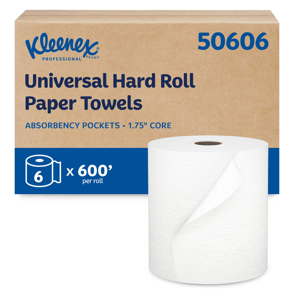 Kleenex - Universal Hard Roll Paper Towels (50606), 1.75