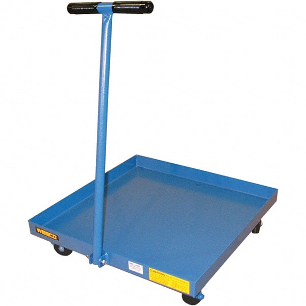 6 x 24 6 x 24 Taiwan 900-lb Wesco Industrial Products 240029 Steel Drum Dolly with Hard Rubber Swivel Wheels Capacity 