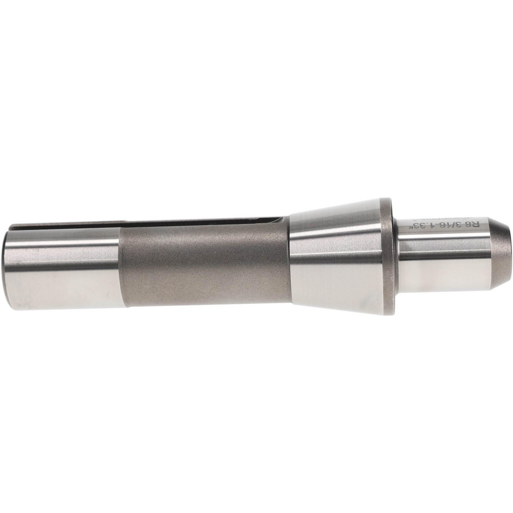 Spindle Taper R8 Accupro - End Mill Holder: R8 Taper, Taper Shank, 3/16